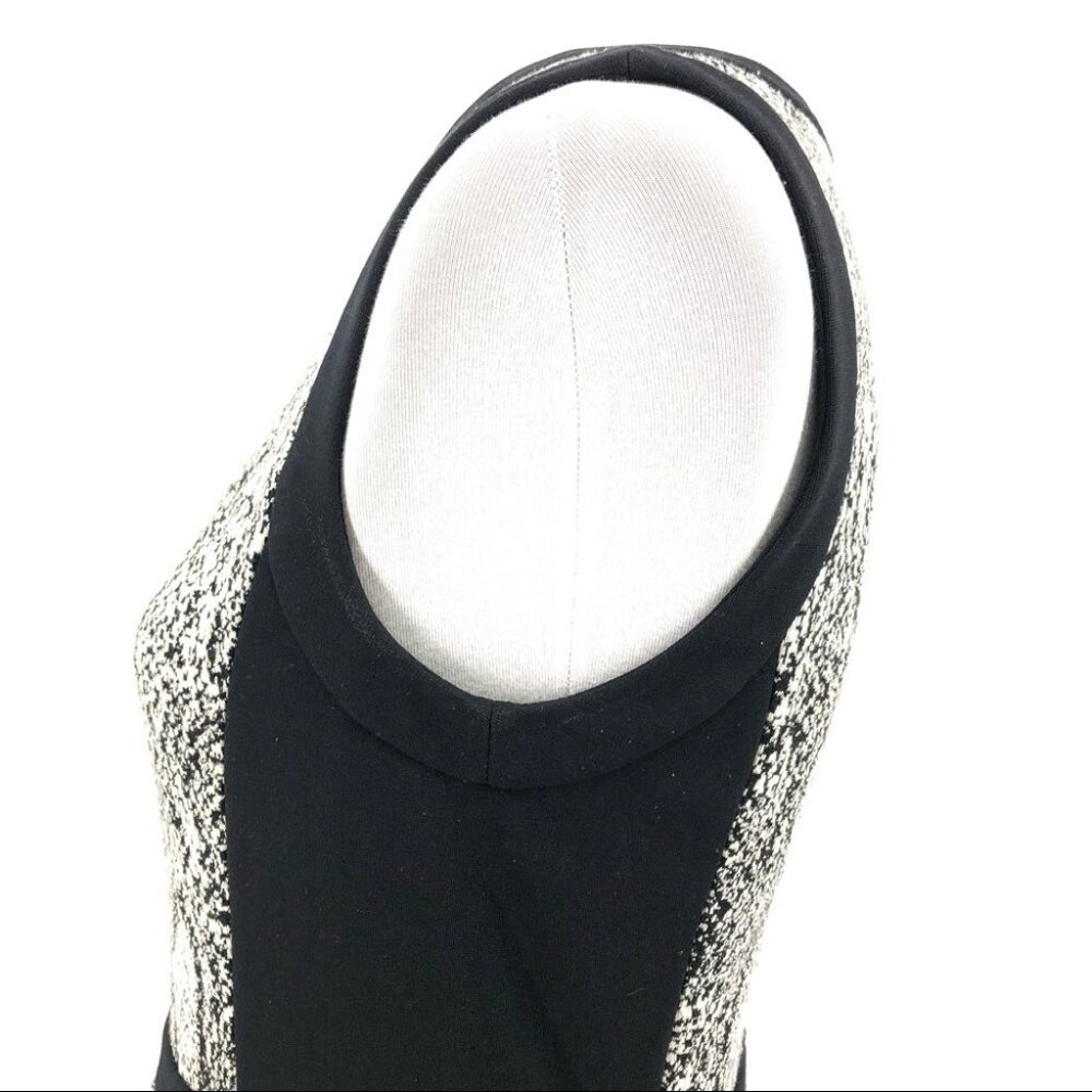 Rebecca Taylor Python Snake Print Gray Black Fit … - image 5